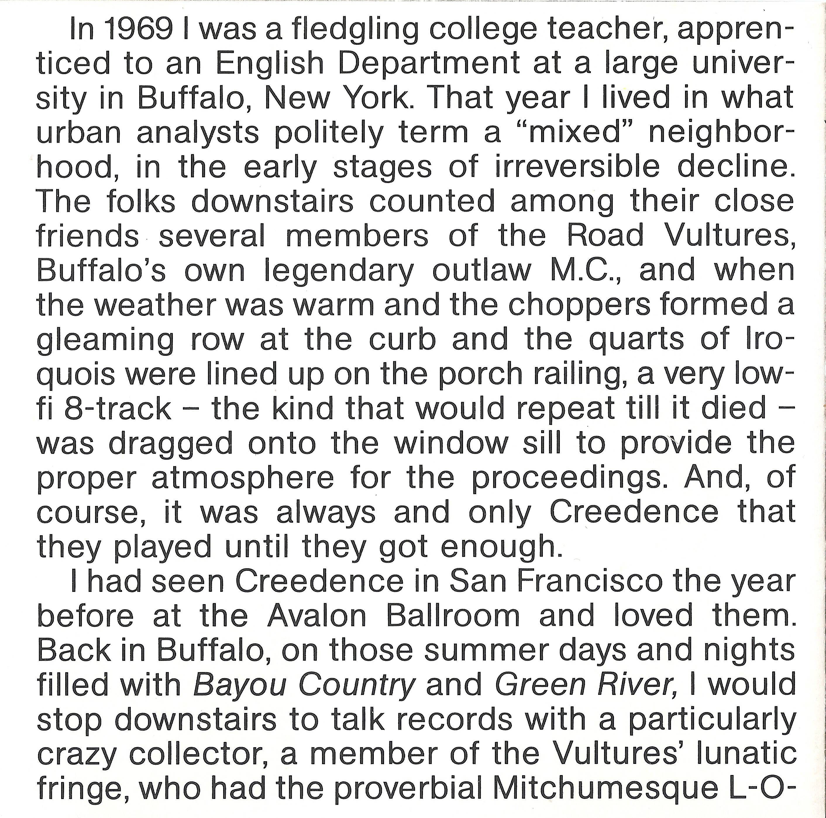 Creedence Clearwater Revival Chooglin [vk in fr]